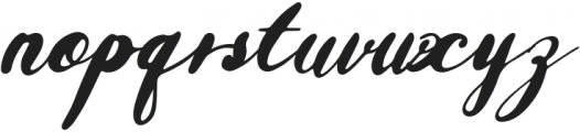 Rossy Italic otf (400) Font LOWERCASE