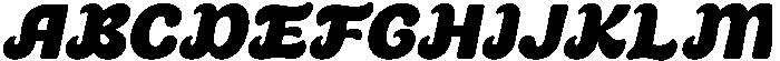 Rostela Italic otf (400) Font UPPERCASE