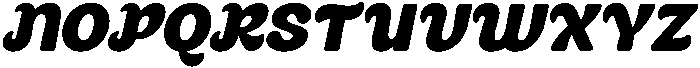 Rostela Italic otf (400) Font UPPERCASE