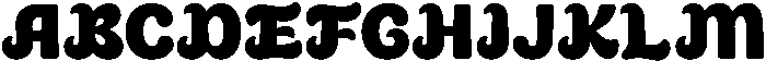 Rostela Regular otf (400) Font UPPERCASE