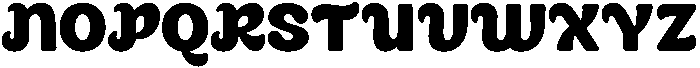 Rostela Regular otf (400) Font UPPERCASE