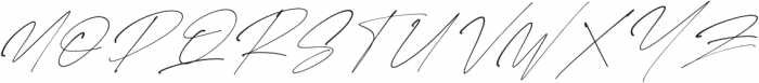 Rostera Signature Italic otf (400) Font UPPERCASE