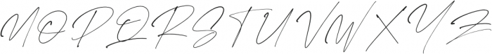 Rostera Signature otf (400) Font UPPERCASE