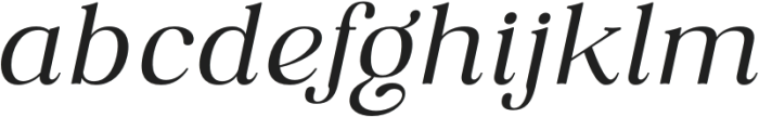 Rosting Gapertas Italic Light Italic otf (300) Font LOWERCASE