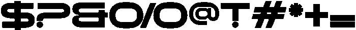 Rostun Bold otf (700) Font OTHER CHARS