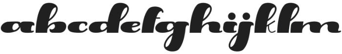 Roswale Regular otf (400) Font LOWERCASE