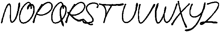 Rosy Meadow Bold otf (700) Font UPPERCASE