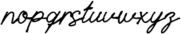 Rosy Meadow Bold otf (700) Font LOWERCASE