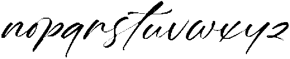 Rosyline Regular otf (400) Font LOWERCASE