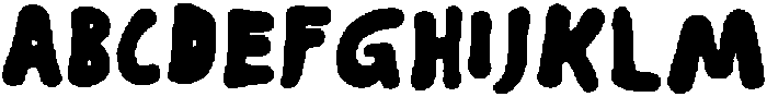 Rotako Regular otf (400) Font UPPERCASE