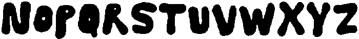 Rotako Regular otf (400) Font UPPERCASE