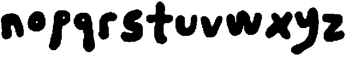 Rotako Regular otf (400) Font LOWERCASE