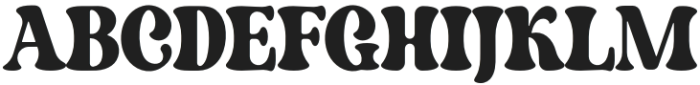 Rother Regular otf (400) Font UPPERCASE