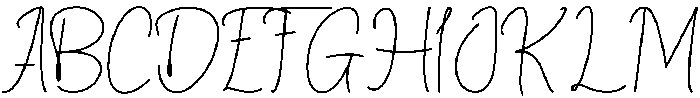 Rotherland Regular otf (400) Font UPPERCASE