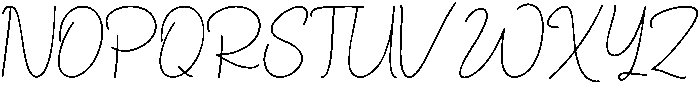 Rotherland Regular otf (400) Font UPPERCASE
