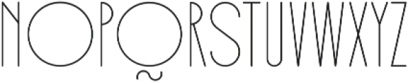 Rothko Regular otf (400) Font UPPERCASE