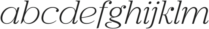 Rotifera Italic ttf (400) FONT