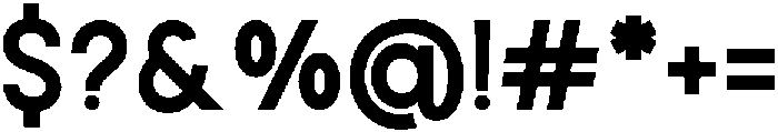 Rotorika Bold otf (700) Font OTHER CHARS