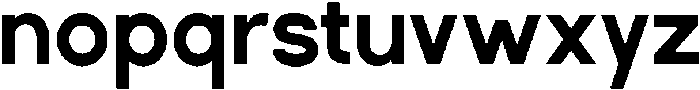 Rotorika Bold otf (700) Font LOWERCASE