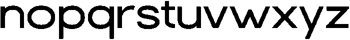 Rotorika Expanded otf (400) Font LOWERCASE