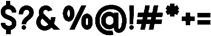 Rotorika Extra Bold otf (700) Font OTHER CHARS
