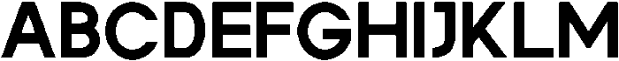Rotorika Extra Bold otf (700) Font UPPERCASE