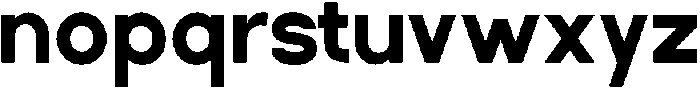 Rotorika Extra Bold otf (700) Font LOWERCASE