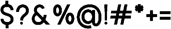 Rotorika Medium otf (500) Font OTHER CHARS
