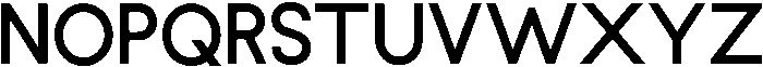 Rotorika Medium otf (500) Font UPPERCASE