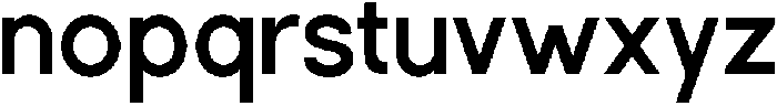 Rotorika Medium otf (500) Font LOWERCASE