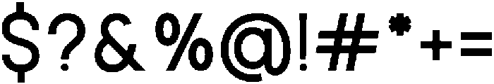Rotorika Regular otf (400) Font OTHER CHARS