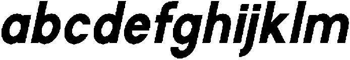 Rotorika Rotorika ExtBd SemiCond Slant otf (400) FONT