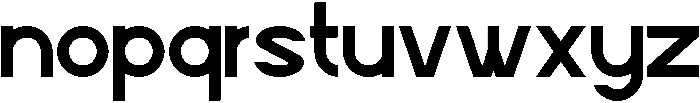 Rotterdam otf (400) Font LOWERCASE