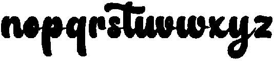 Rotterdam otf (400) Font LOWERCASE
