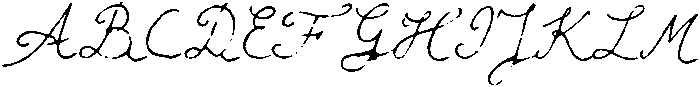 Rough Copy Regular otf (400) Font UPPERCASE