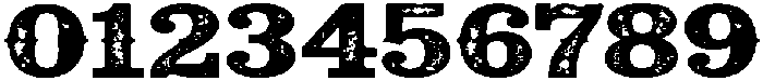 Rough Distressed Regular otf (400) Font OTHER CHARS