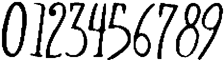 Rough Draft Regular otf (400) Font OTHER CHARS