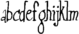 Rough Draft Regular otf (400) FONT