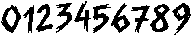 Rough Graphite Regular otf (400) Font OTHER CHARS
