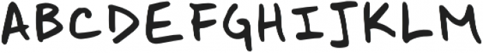 Rough Notes otf (400) Font LOWERCASE
