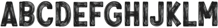 Rough Raw Paint Brush ttf (400) Font