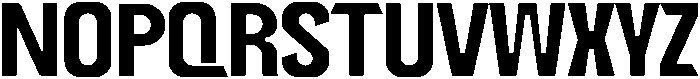 Rough Regular otf (400) Font UPPERCASE