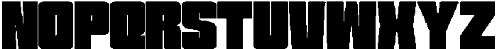 Rough-Regular otf (400) Font UPPERCASE