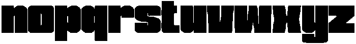Rough-Regular otf (400) Font LOWERCASE