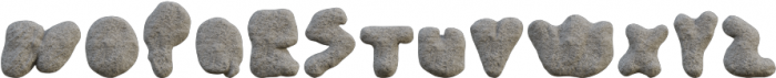 Rough Stone Regular otf (400) Font UPPERCASE