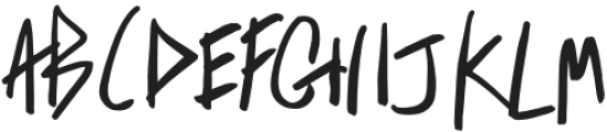Rough Streak Regular otf (400) FONT