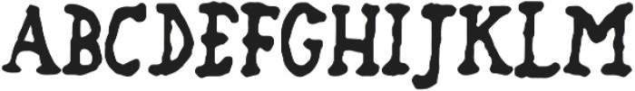 Rough and Ready otf (400) Font UPPERCASE