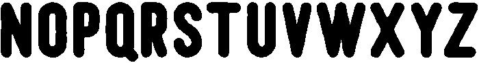 Rough otf (400) Font UPPERCASE