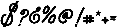 Rough otf (400) Font OTHER CHARS