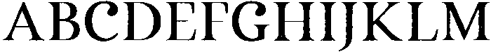 Rough ttf (400) Font UPPERCASE